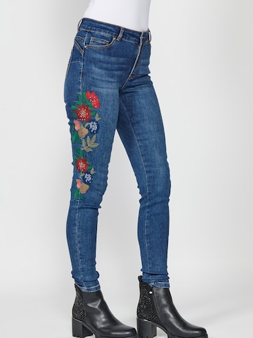 KOROSHI regular Jeans i blå