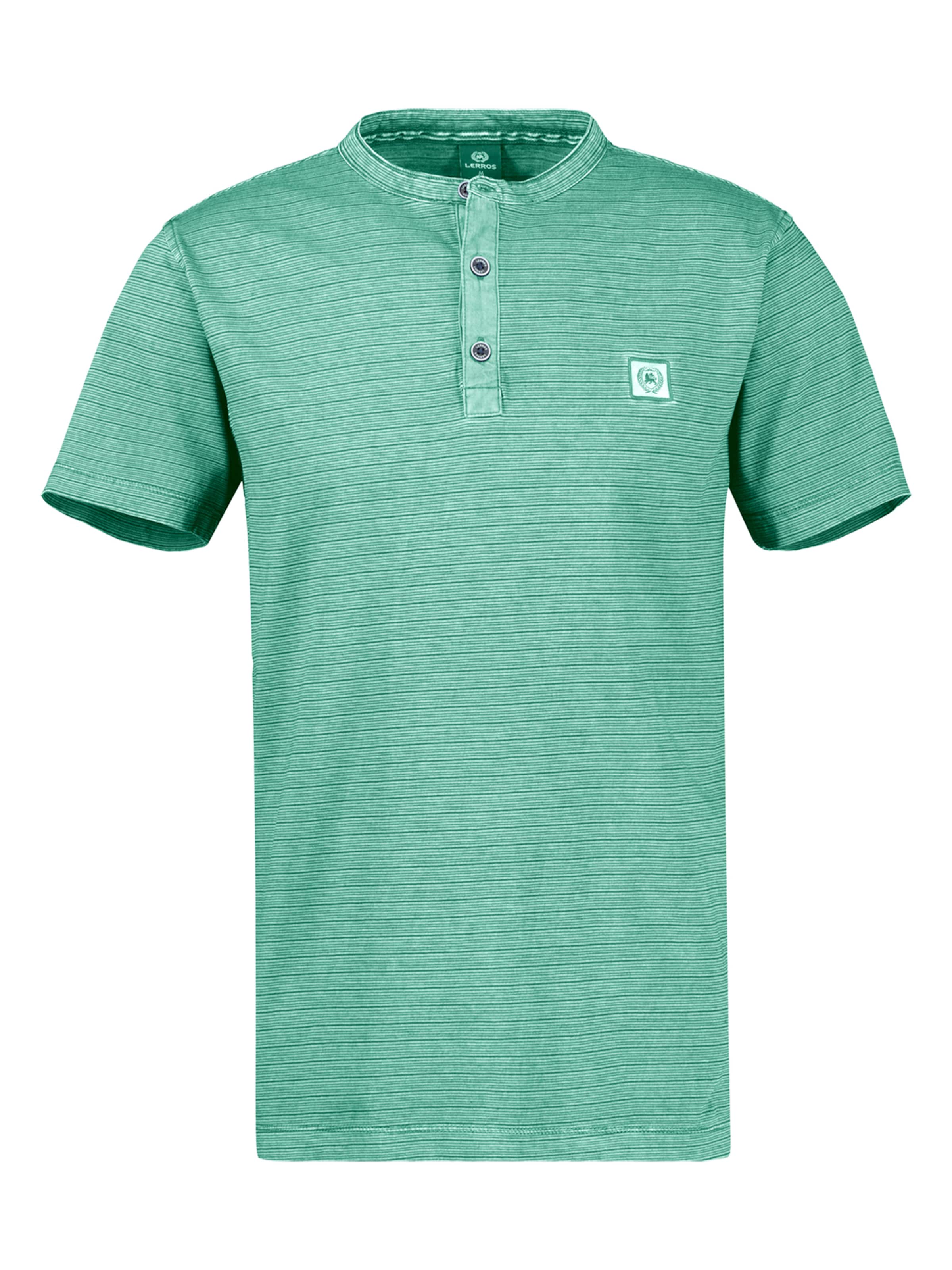LERROS Shirt in Groen: voorkant