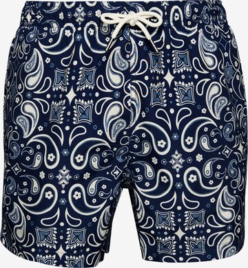 Superdry Zwemshorts in Blauw: voorkant