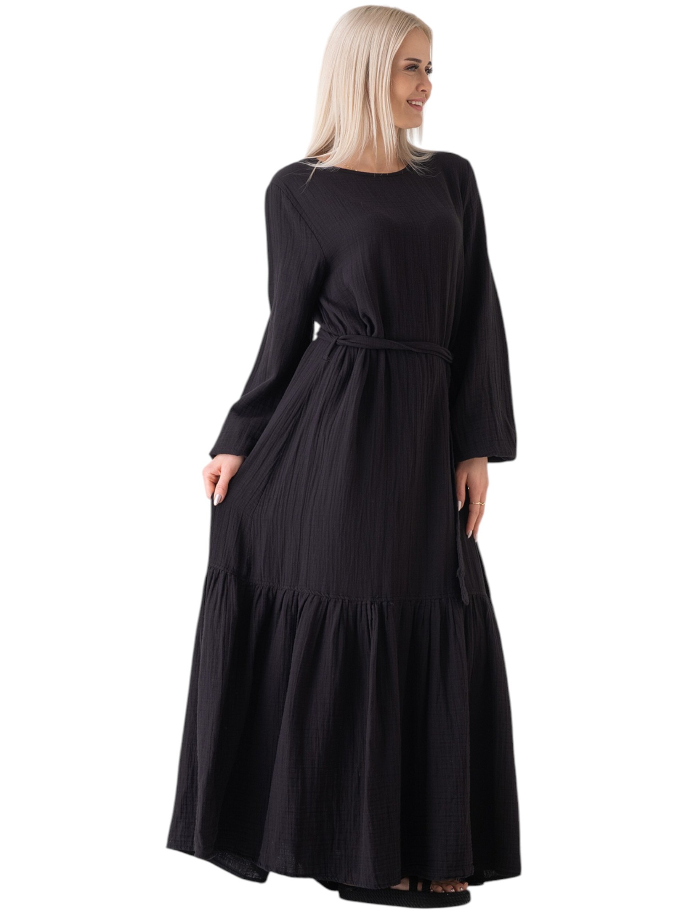 Robe d’été 'FERAY' WENOR en noir
