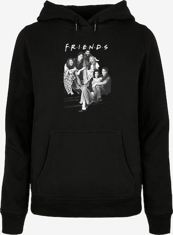 ABSOLUTE CULT Sweatshirt 'Friends - Group Stairs' in Black: front