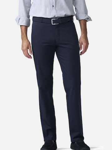 Regular Pantalon chino MEYER en bleu : devant