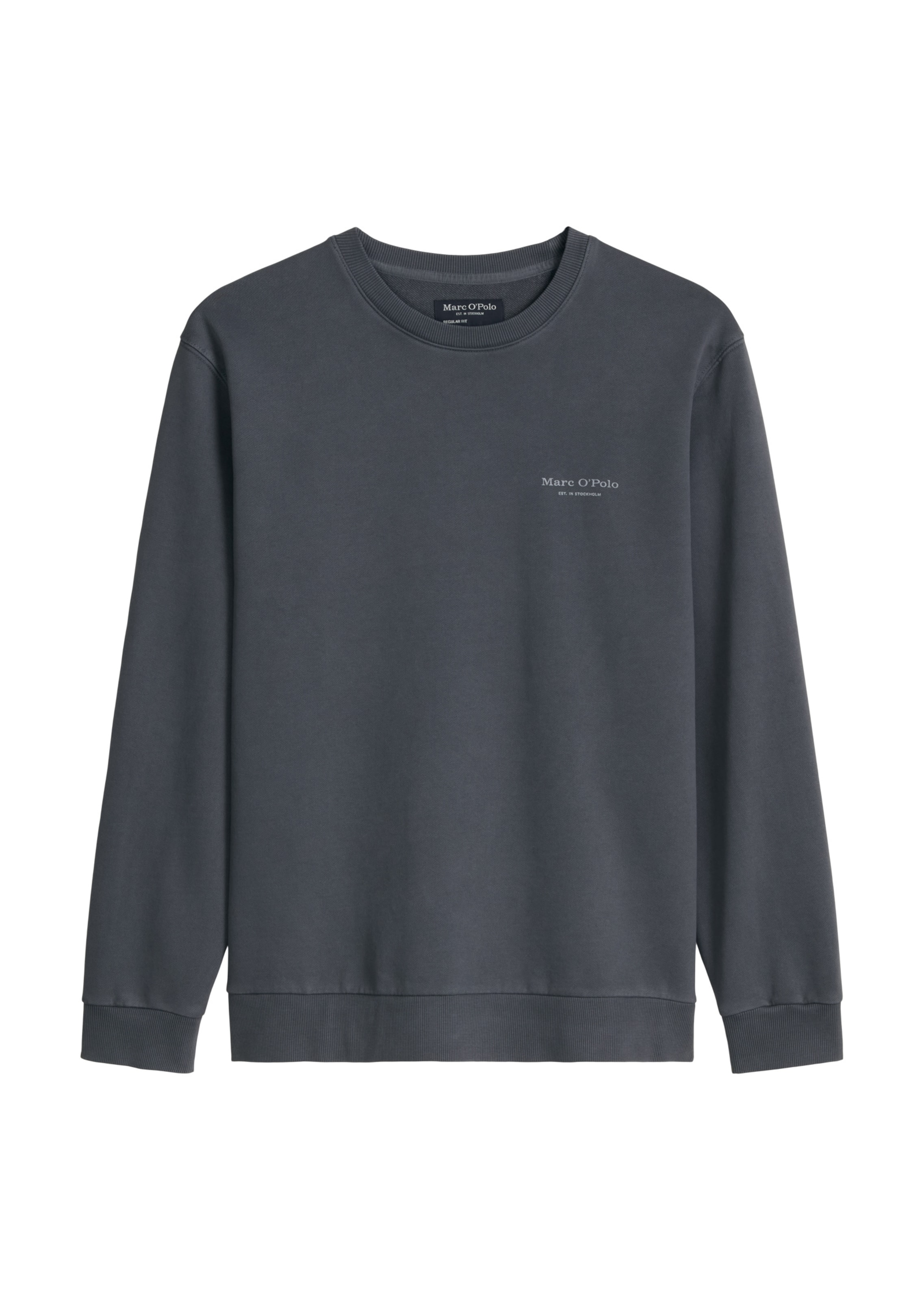 Marc O'Polo Sweatshirt in Grey: front