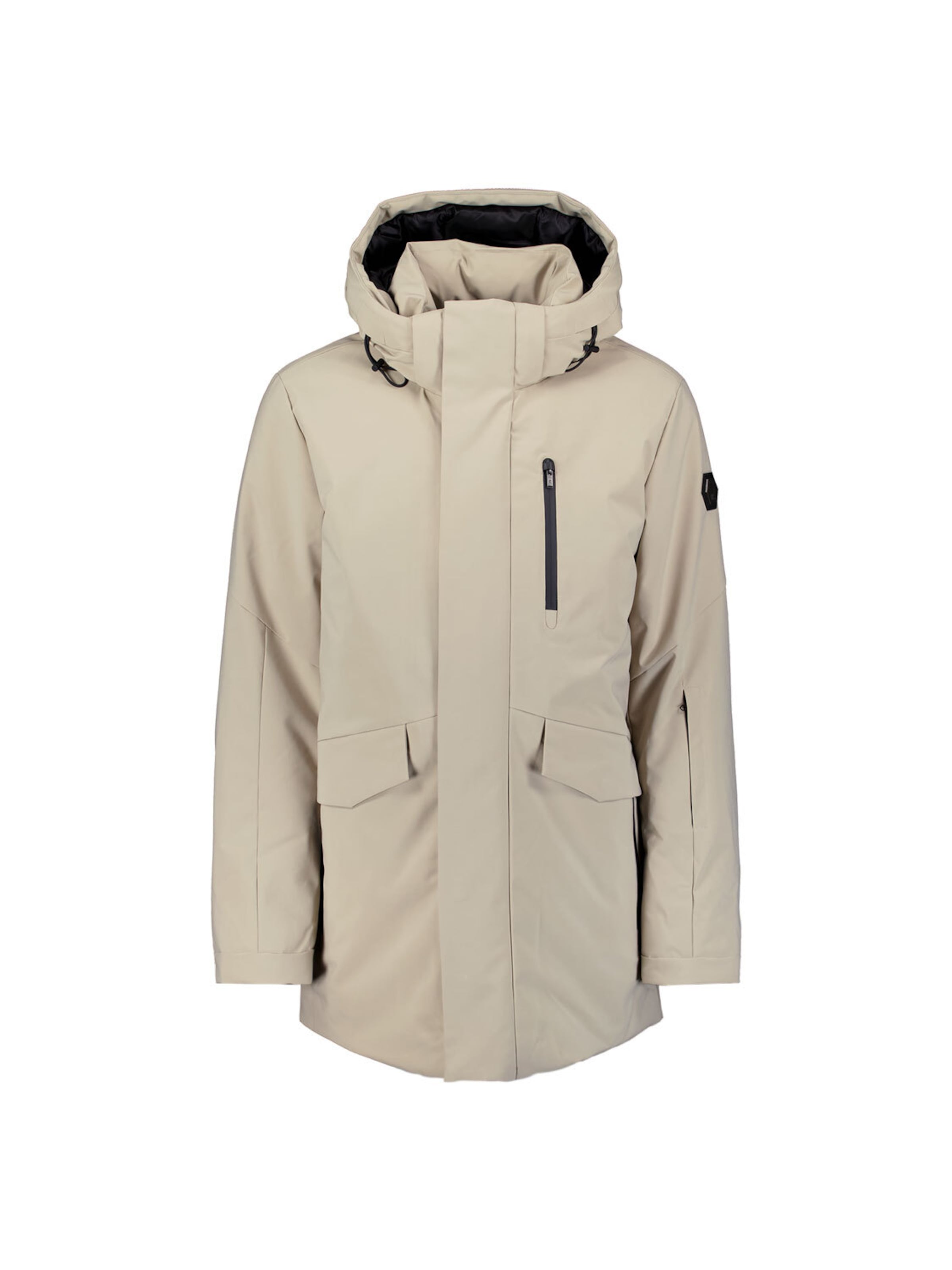 Veste mi-saison No Excess en beige : devant