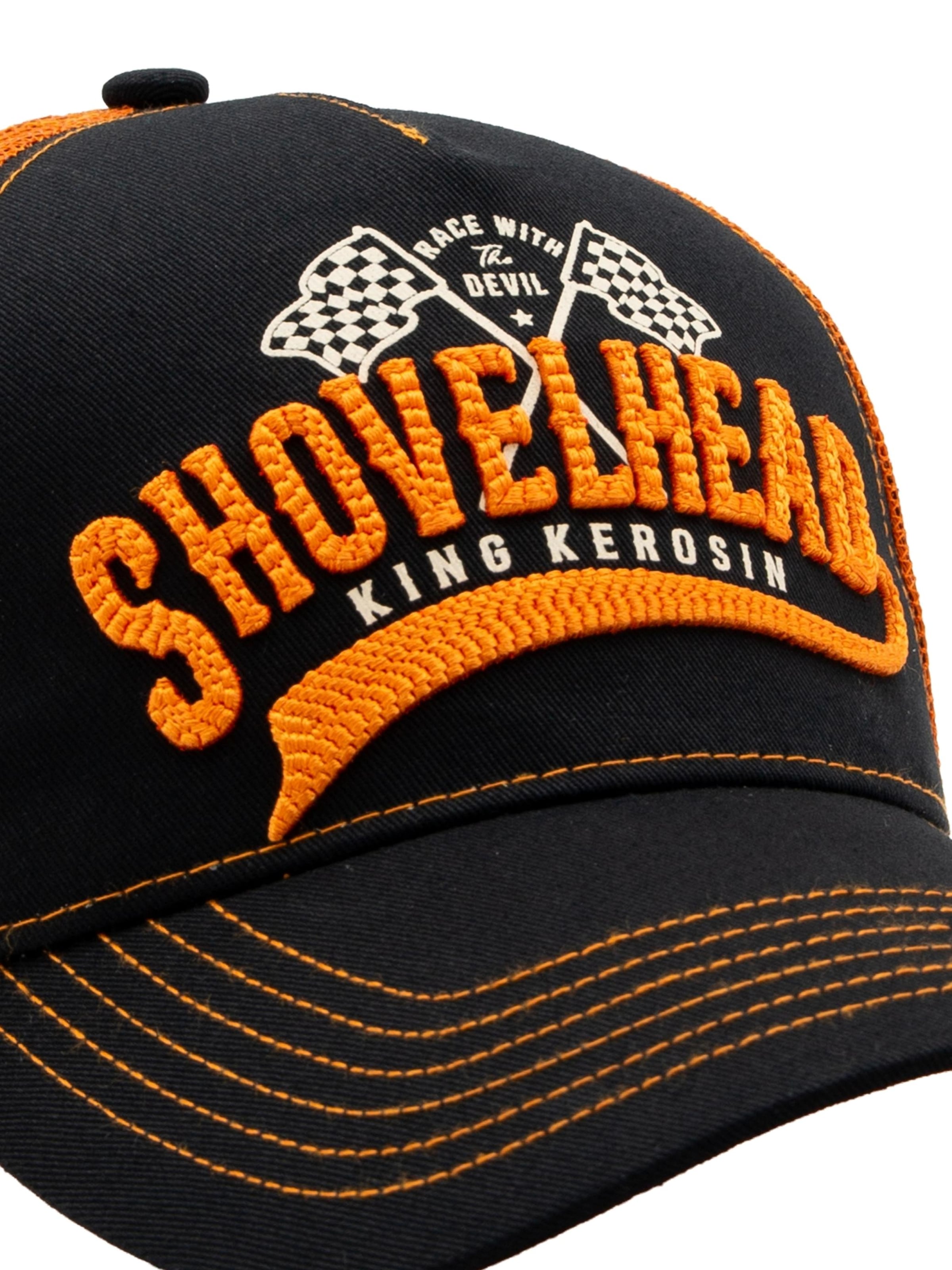 King Kerosin Cap 'Shovelhead' in Red