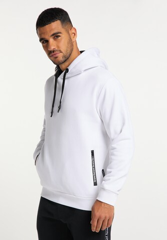 Sweat-shirt 'Reed' BRUNO BANANI en blanc : devant