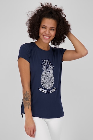 Alife and Kickin T-Shirt 'MimmyAK' in Blau: predná strana