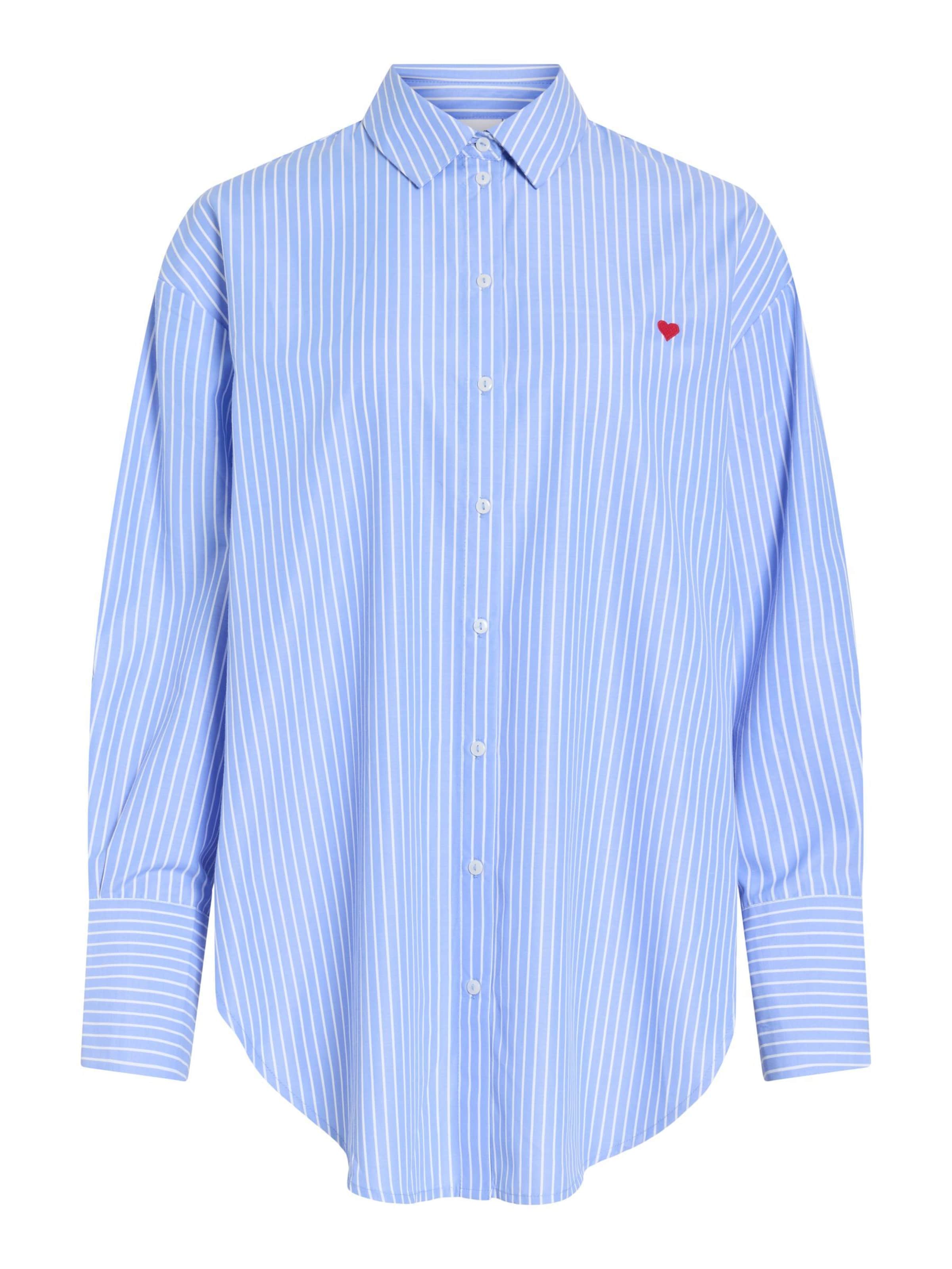 VILA - Blusa 'VIEssa' en azul: frente