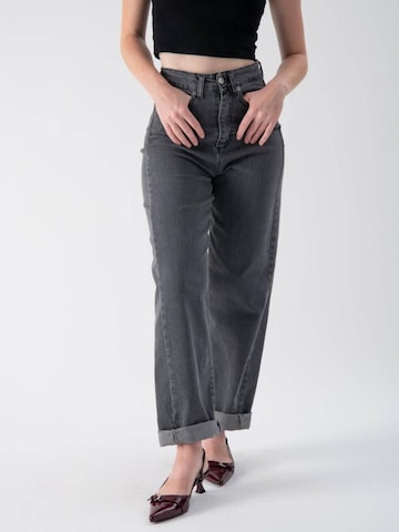 MND Regular Jeans in Grey: front