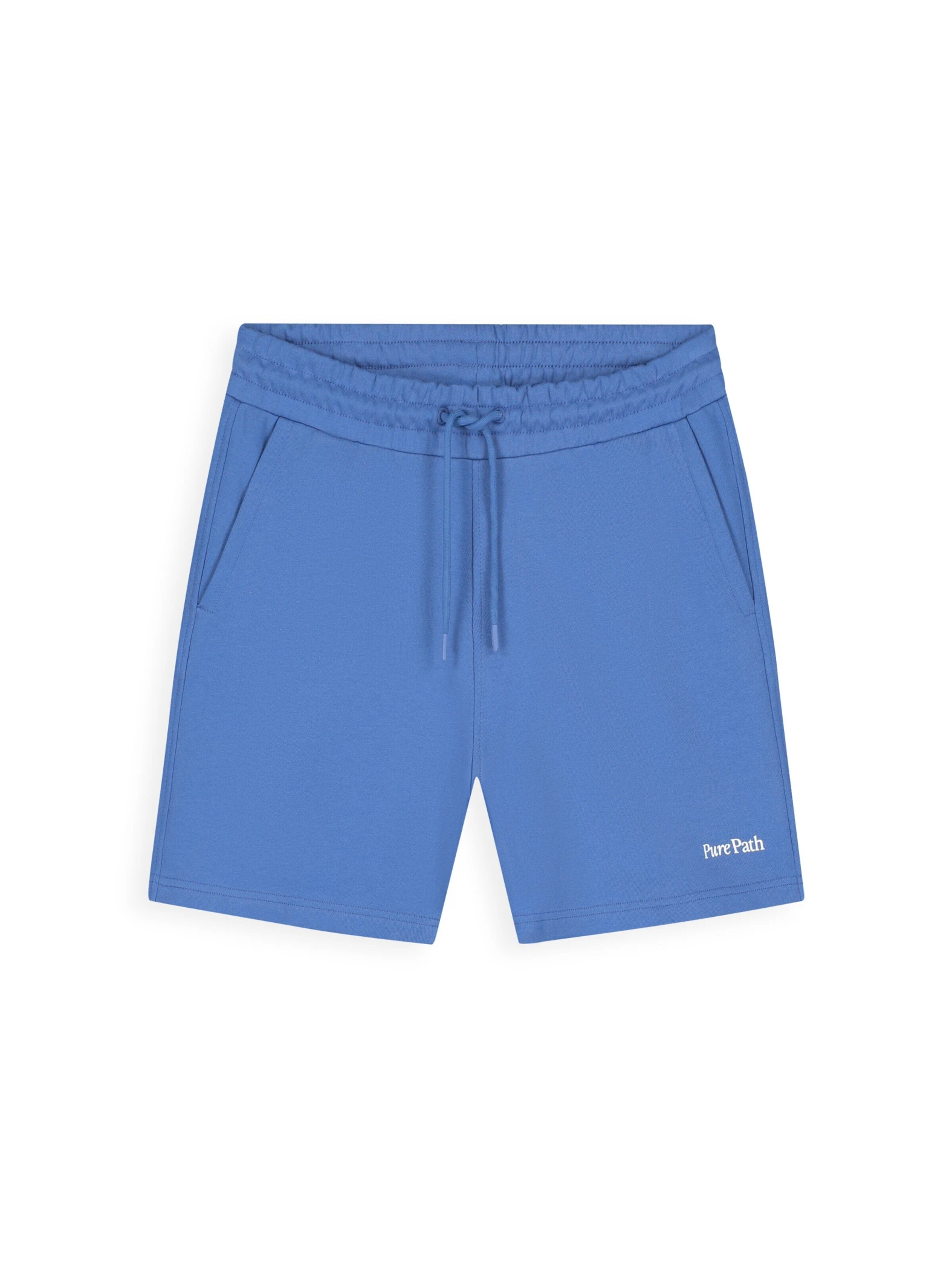 Pure Path Regular Broek in Blauw: voorkant