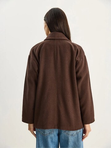 Manteau mi-saison Bianco Lucci en marron