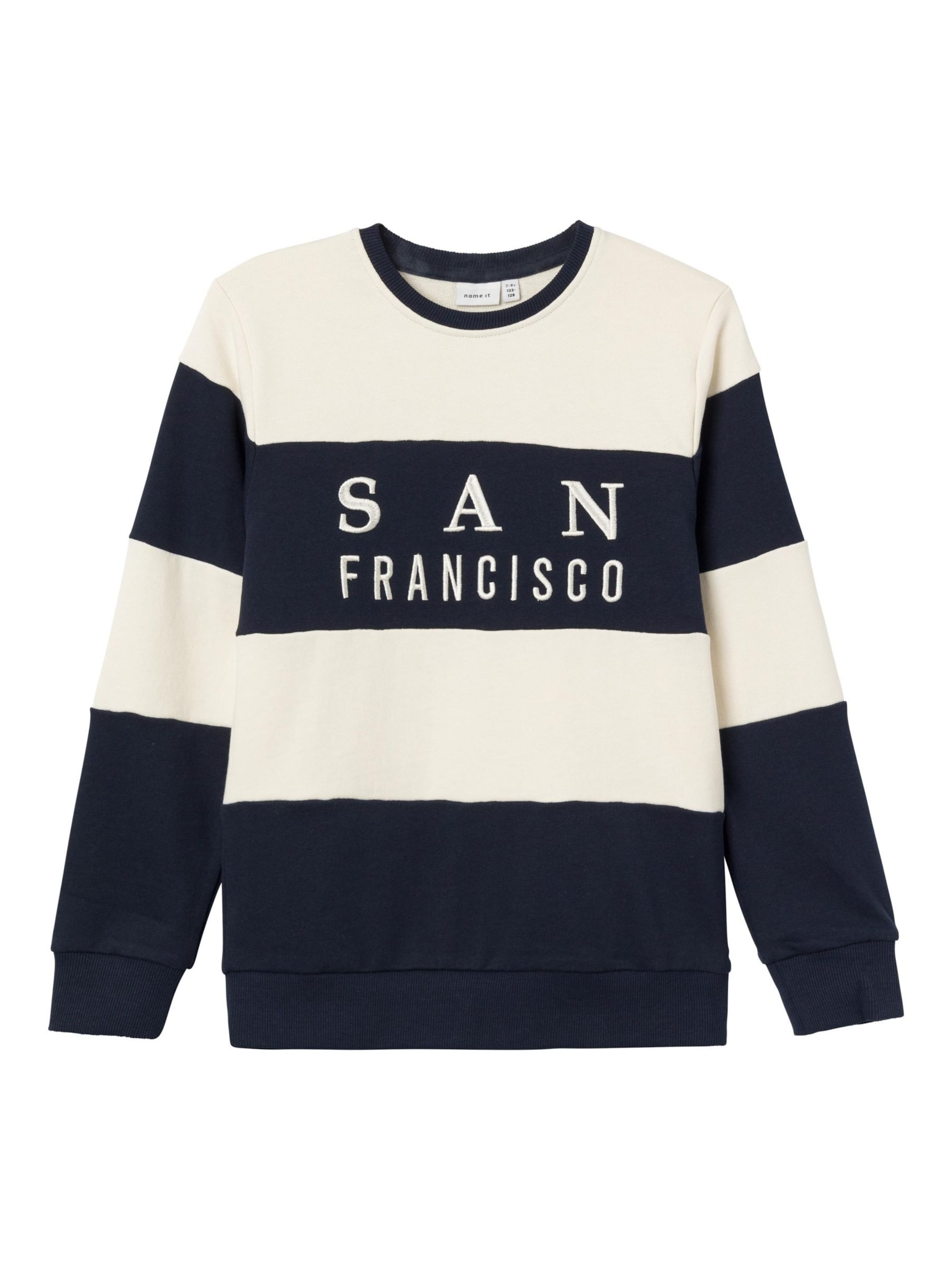 NAME IT Sweatshirt in Blauw: voorkant