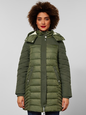 žalia STREET ONE Žieminis paltas: priekis