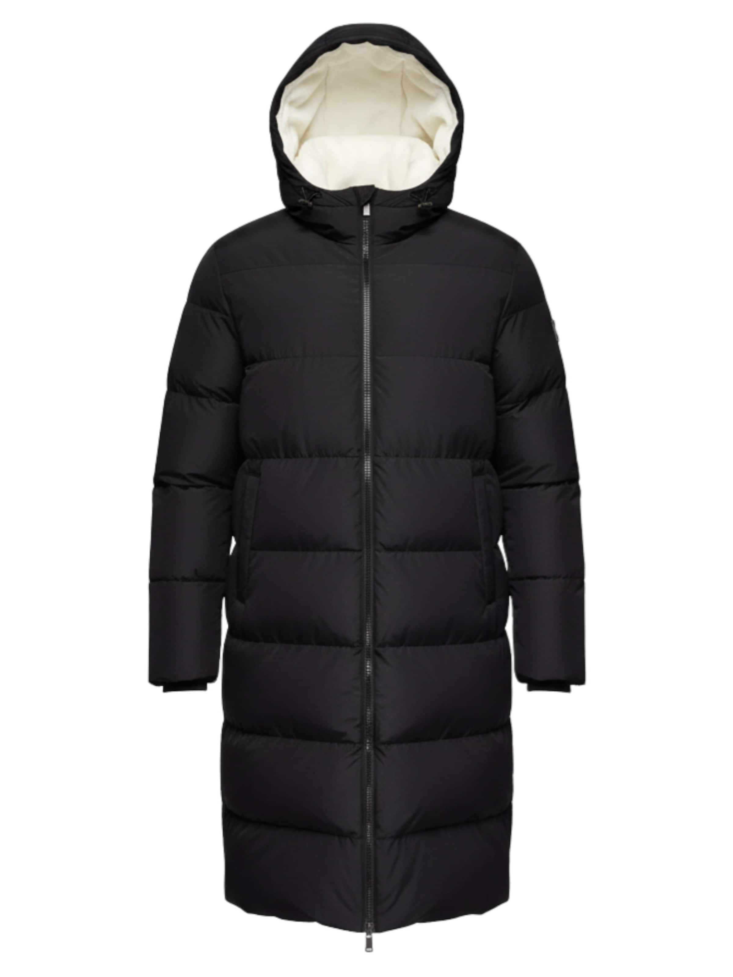 Ombre Winterjas in de kleur Zwart, Productweergave