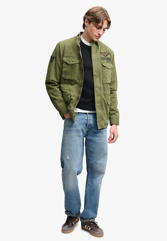 Superdry & Co Tussenjas 'Military M65' in Groen