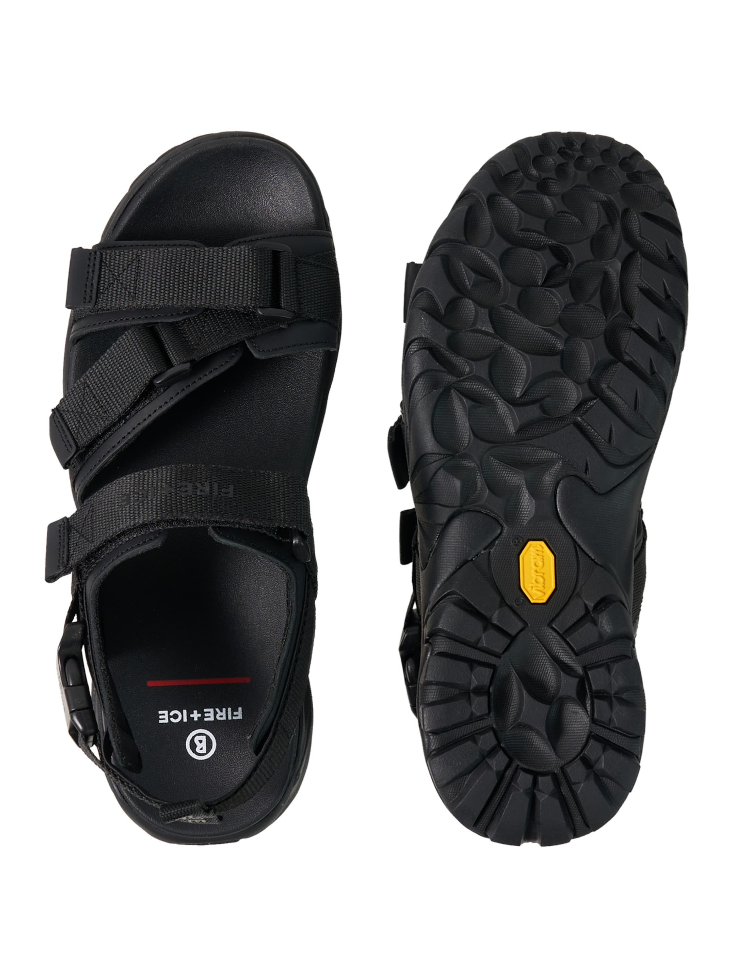 Bogner Fire + Ice Sandals 'Lake' in Black