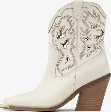 Bottes de cowboy 'New-Kole' BRONX en beige : devant