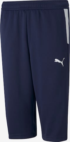 PUMA Regular Athletic Pants in Blue: front