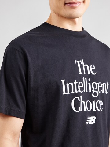 new balance Μπλουζάκι σε μαύρο