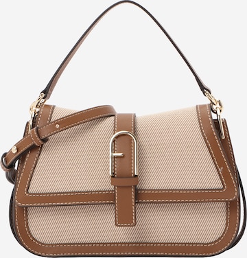 FURLA Käsilaukku 'FLOW' värissä ruskea: etupuoli