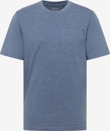 MUSTANG Shirt 'Austin' in Blue: front