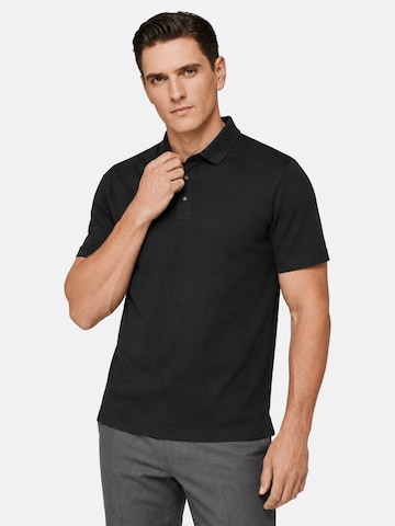ALLTHEMEN Shirt 'Schimmer' in Black