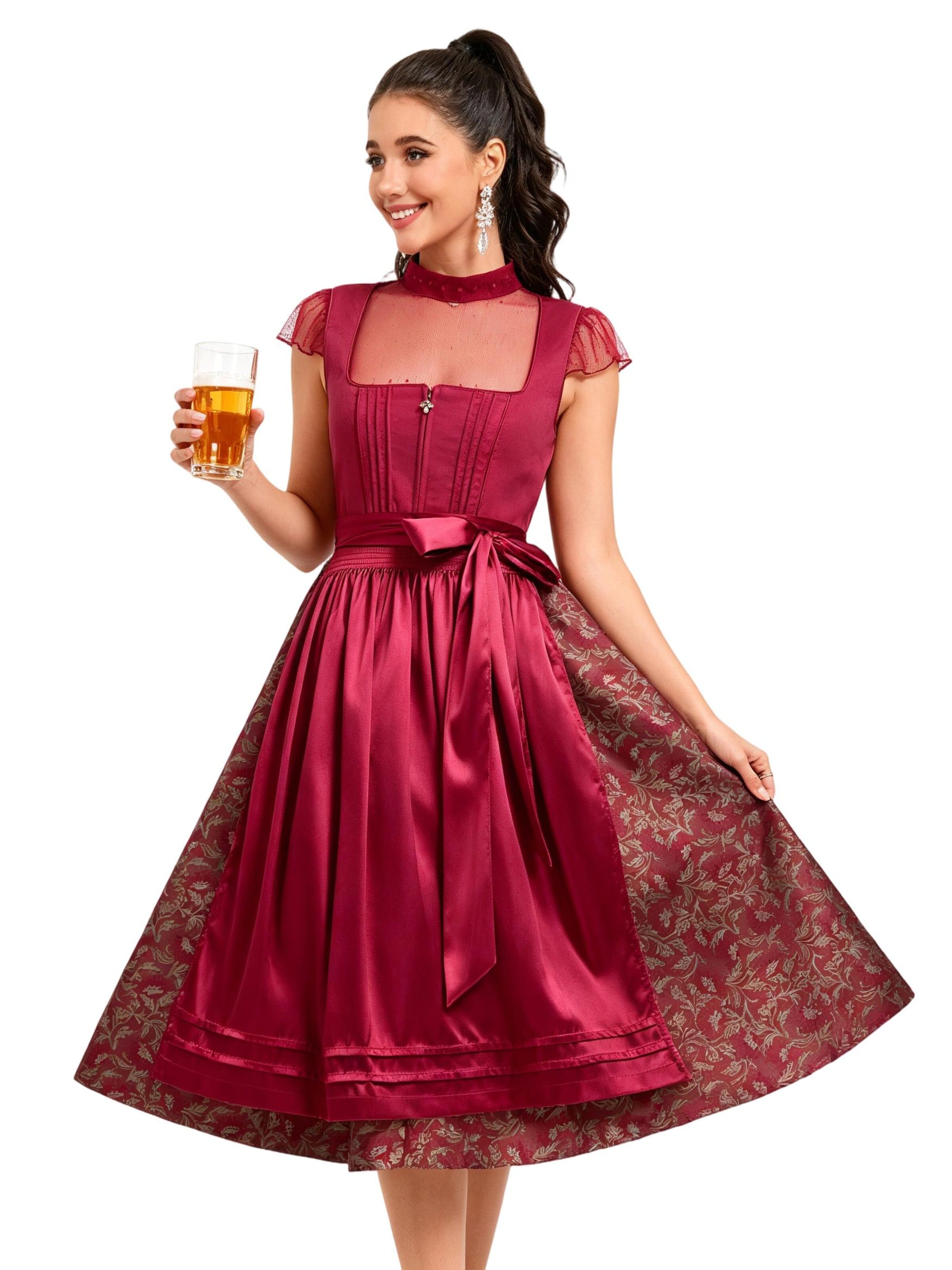 MODIURBAN Dirndl in Red