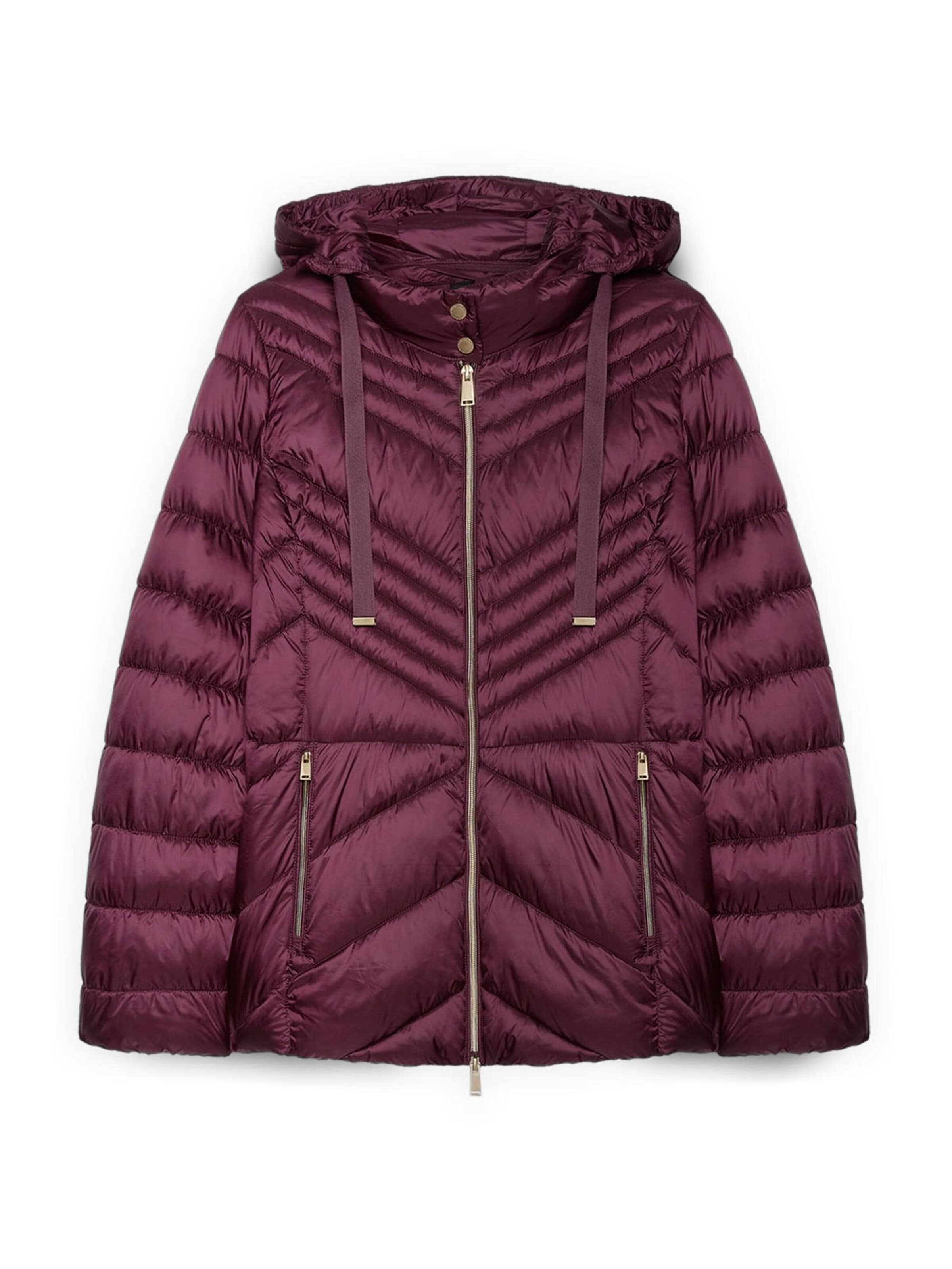 Fiorella Rubino - Chaqueta de invierno en rojo: frente
