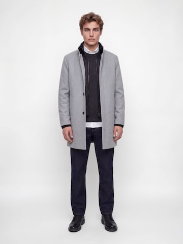 Manteau mi-saison 'JJEMelton' JACK & JONES en gris