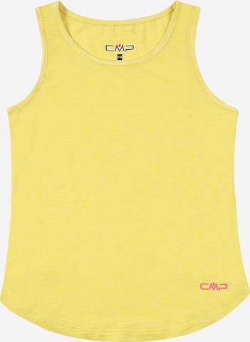 CMP - Camisa funcionais em amarelo: frente
