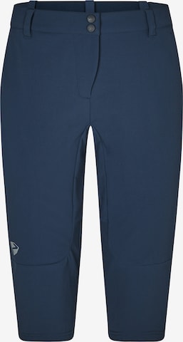 ZIENER Regular Workout Pants 'NESTLA' in Blue: front