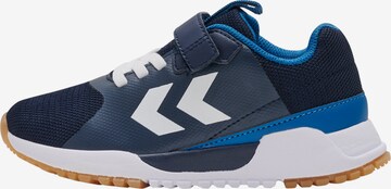 Chaussure de sport Hummel en bleu : devant