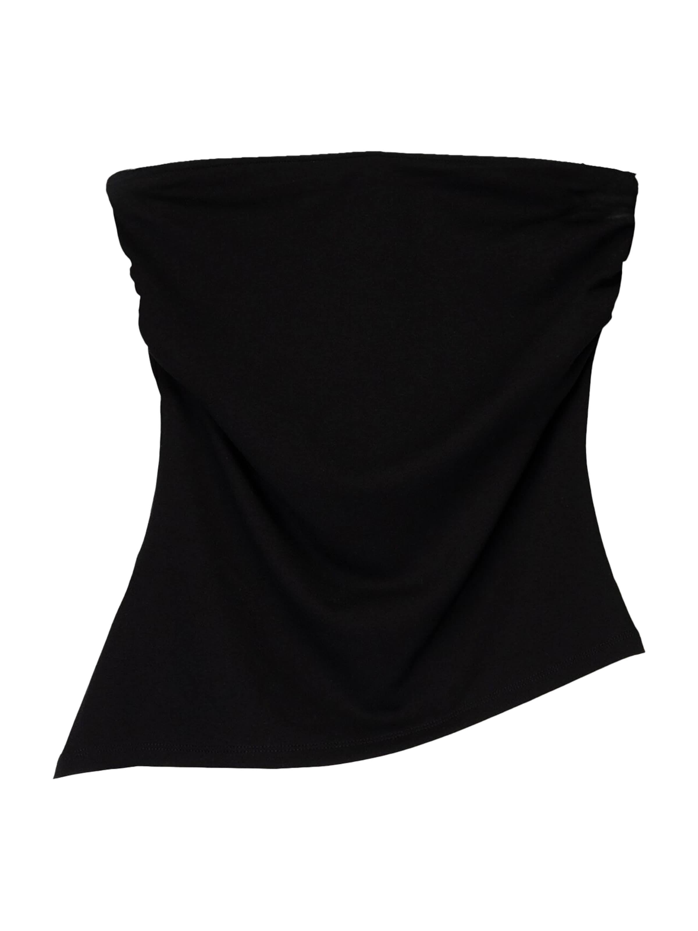 BershkaTop - crna boja: prednji dio