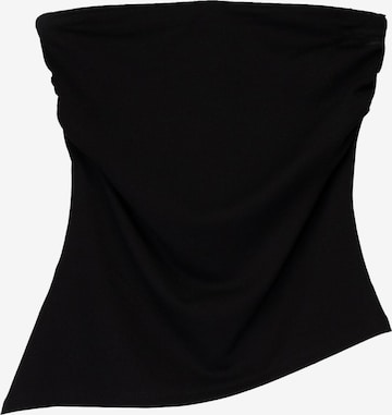 BershkaTop - crna boja: prednji dio