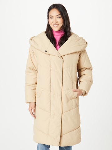 Manteau d’hiver 'Tally' Noisy may en marron : devant