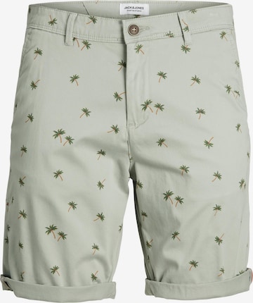 JACK & JONES - Calças chino 'Bowie' em cinzento: frente