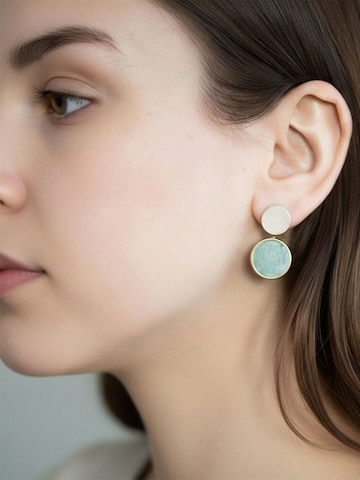 Sergio Engel Earrings in Green