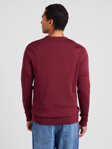 TOMMY HILFIGER Pullover 'ESSENTIAL' i rød