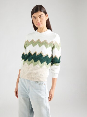 ABOUT YOU Sweater 'Lina' in Beige: front