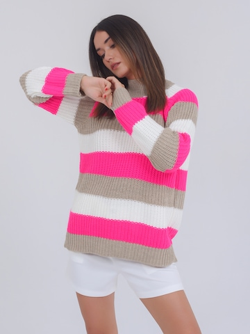 FRESHLIONS Sweater 'Ebba ' in Mixed colors: front