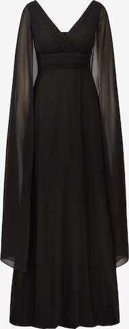 Robe de soirée Kraimod en noir : devant