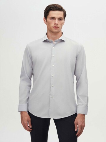 D’S Damat Shirt in Grijs: voorkant