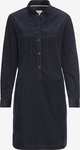 CAMEL ACTIVE Cordkleid aus reiner Baumwolle in Blau: Vorderseite