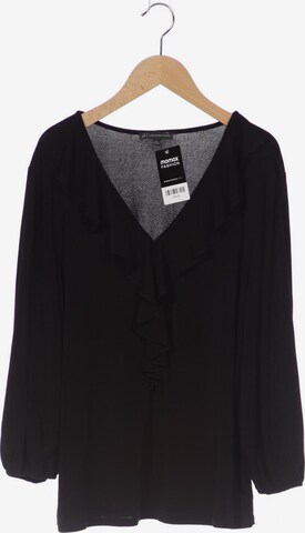 Adrianna Papell Langarmshirt L in Schwarz: predná strana