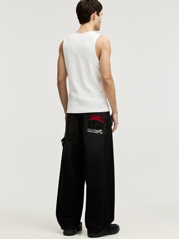 Pull&Bear Majica | bela barva