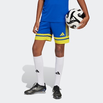 Regular Pantalon de sport ADIDAS PERFORMANCE en bleu : devant