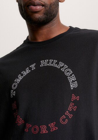Tommy Hilfiger Big & Tall T-Shirt in Schwarz