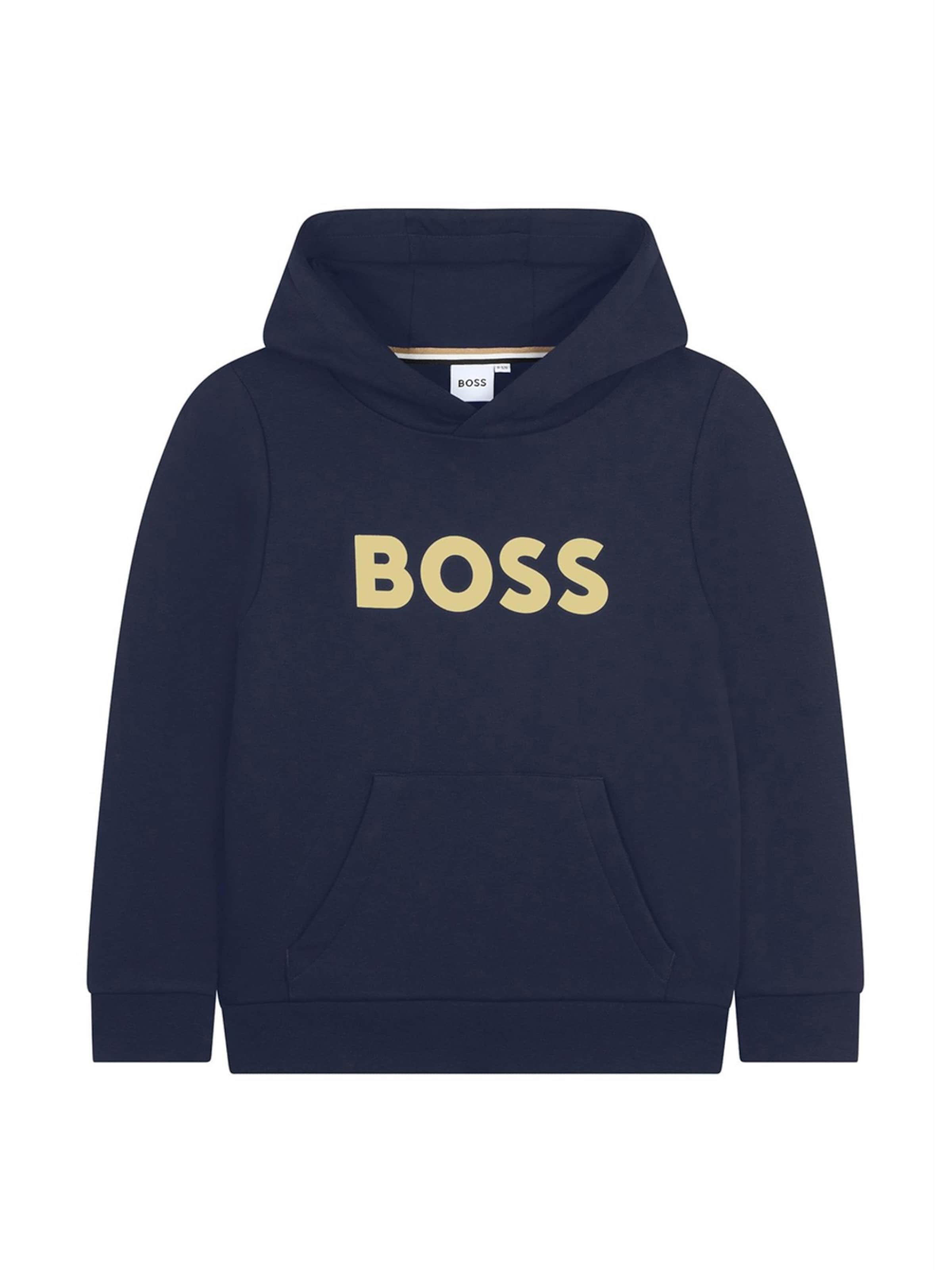 BOSS - Sudadera en azul: frente