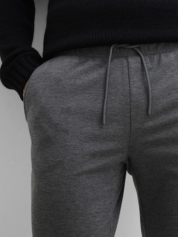 Coupe slim Pantalon bonprix en gris
