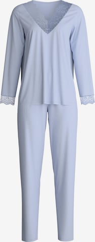 CALIDA Pajama 'Elegant Dreams' in Blue: front